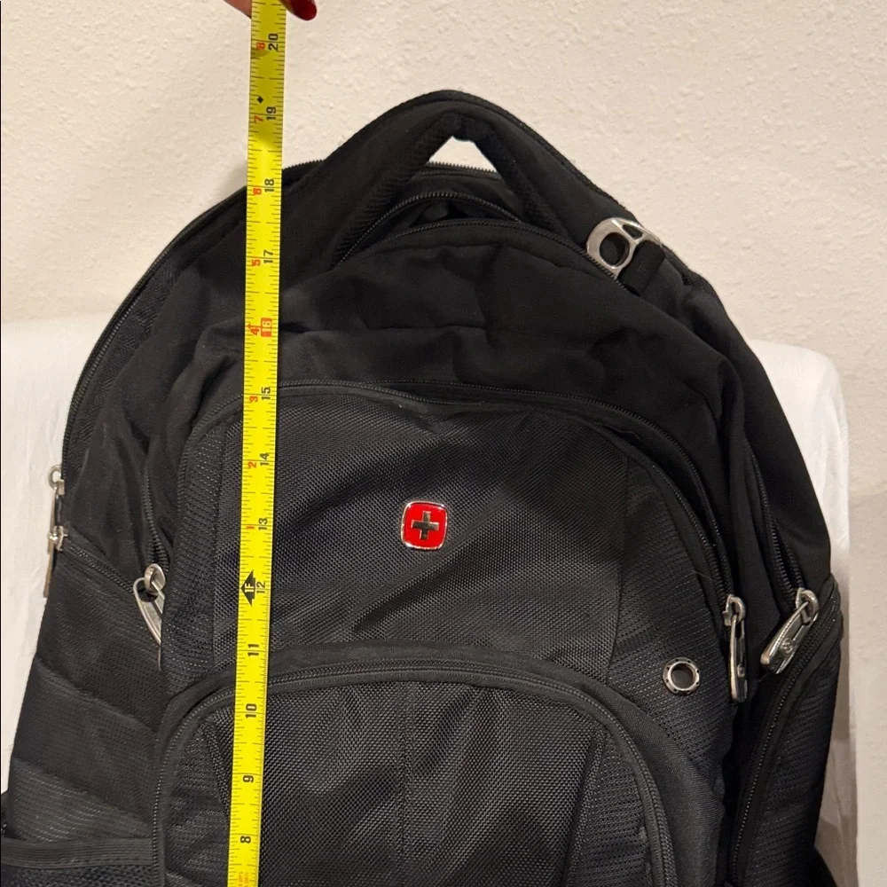 SwissGear Sleek Black Backpack